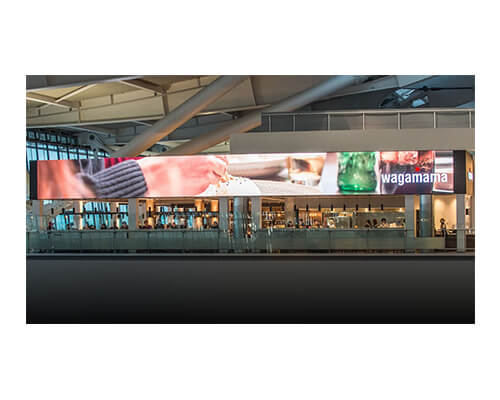 Large format LCD displays